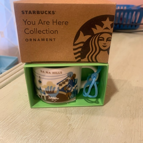Starbucks Ba Na Hills You Are Here Series Ornament